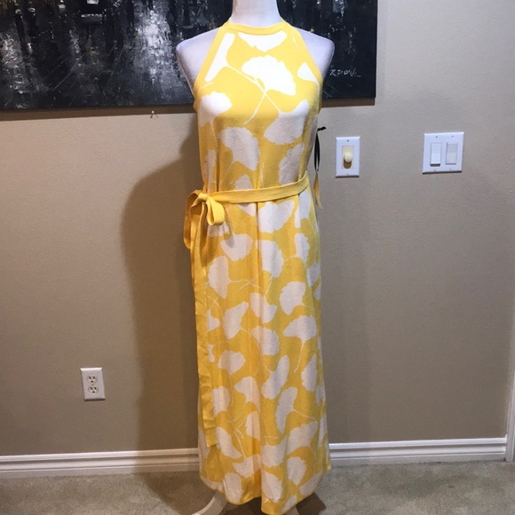DIANE VON FURSTENBERG X TARGET Halter Printed Sweater Dress Size XL - Picture 1 of 10